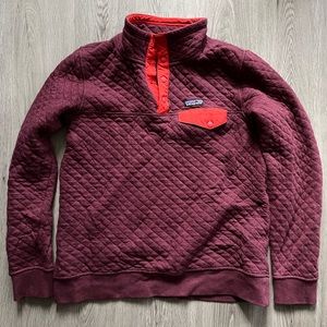 Patagonia quilted cotton pullover